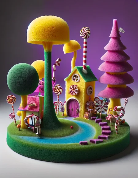willy wonka´s wonderland made out of ral-ktchzpong <lora:ral-ktchzpong:1>