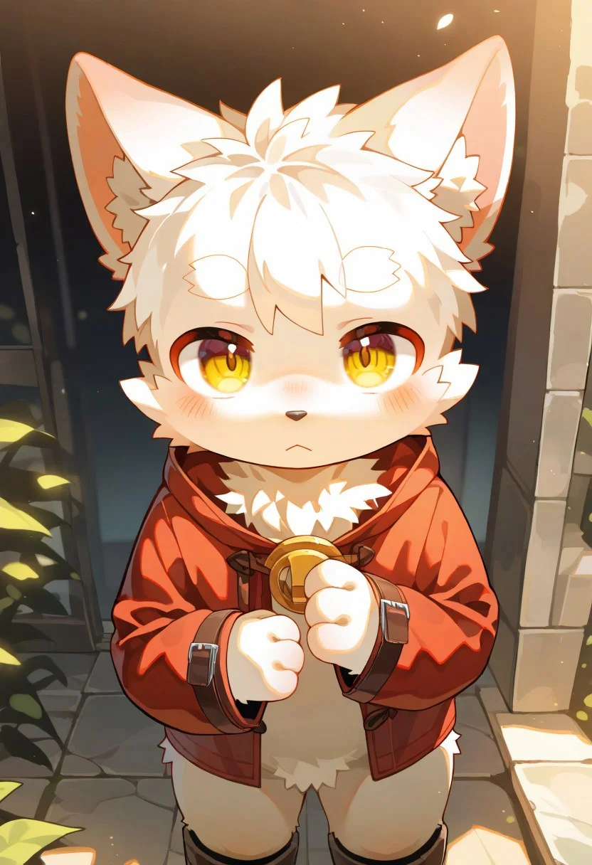 (lv1_rubili), 1boy, solo, furry, cute, kemono, masterpiece, best quality, very awa, very aesthetic, absurdres, sentensive, looking at viewer