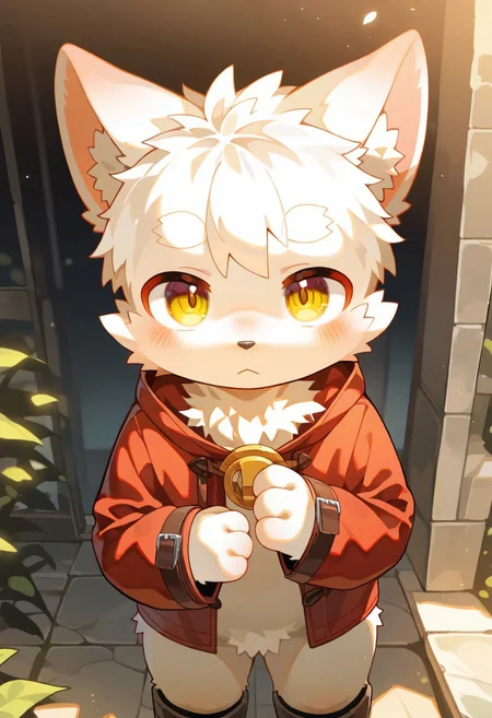 (lv1_rubili), 1boy, solo, furry, cute, kemono, masterpiece, best quality, very awa, very aesthetic, absurdres, sentensive, looking at viewer