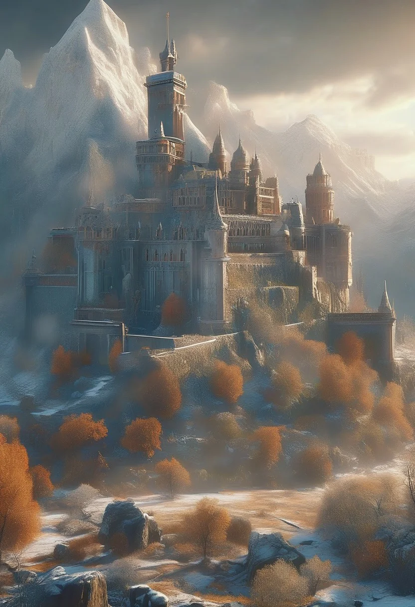 high quality, 8K Ultra HD, highly realistic, The comfortable yet fortified castle with lights in the windows stands tall upon an icy mountain. Embark on an enchanting 8K photorealistic journey as a magnificent castle sails stands atop a vast mountain at night.. Mists appear around the mountain, infusing the scene with a sense of magical wonder, by VelvetS, octane render, Isometric,
<lora:DonM3t3rn1tyXL-v1.1:0.7>, DonM3t3rn1tyXL,
OverallDetailXL <lora:MJ52:0.3> <lora:SDXLFaeTastic2400:0.4>