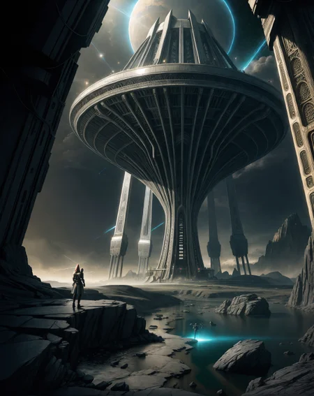 Sparth: (triangular compositions), (alien architecture), (monumental scale), (atmospheric depth)Alpine meadow with glacial streams weaving through wildflowers like liquid crystal,Electrostatic pylon leap disrupting grid for prison break,Space sunrise: Orbital terminator revealing Earth's curvature in neon bands,
hyperrealistic surrealism,ultra-detailed,intricate textures,luminous colors,cinematic lighting,dramatic perspective,volumetric atmosphere,8k UHD,sharp focus, professional color grading, 1girl
<lora:extremely_detailed:0.8> extremely detailed,
<lora:DetailMaximizer:0.7>,
<lora:offset_0.2:0.7>,
<lora:add-detail-xl:0.3>,
<lora:aidmaMJ6.1_v0.5_2:0.7> aidmamj6.1,
<lora:Consistency Corrector XL:0.3>, Retrofuturism painting art style, nostalgic composition, combines retro aesthetics with futuristic elements, Baroque art style, dynamic composition, dramatic lighting, rich colors, intricate details, professional-grade execution, captures the grandeur and theatricality of the Baroque period