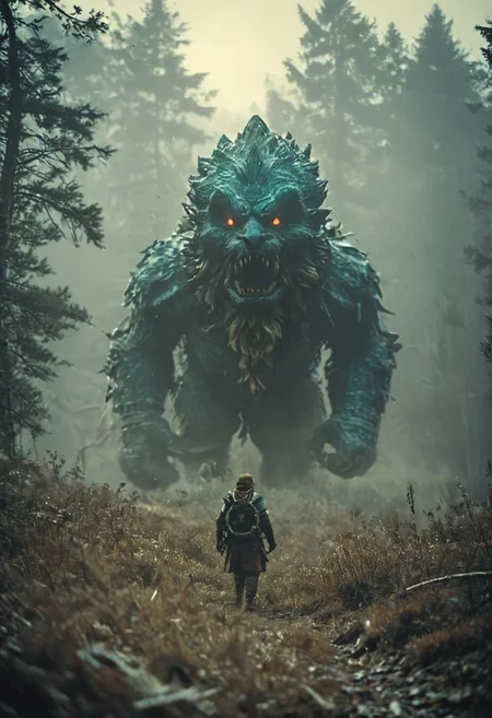 alpine mountain summit Bosstyle, Linkle Closeup portrait, a captivating vibrant dark impression of linke from zelda riding a wolf, adult moody, blue sky, colorful flower alpine meadow, fighting giant translucent flower meadow deku-boss on a high mountain summit, windy leafs flying around, capturing the essence of a cyborg linkle from zelda in fight stance, defying expectations by conjuring a oversized wooden translucent colorful deku mask. ethereal, atmospheric haze, Film grain, cinematic film still, shallow depth of field, highly detailed, high budget, cinemascope, moody, epic, OverallDetail, gorgeous, 2000s vintage RAW photo, photorealistic, candid camera, color graded cinematic, eye catchlights, atmospheric lighting, skin pores, imperfections, natural, shallow dof,
In the depths of this nocturnal tableau lies the promise of exploration and discovery, where the spirit of the fight girl vs. translucent bright windspirit winged monster converges with the boundless possibilities of the cosmos. Though Earthbound for now, his spirit remains untethered, reaching out towards the distant stars with an unyielding resolve to explore, to discover, and to soar beyond the limits of imagination.