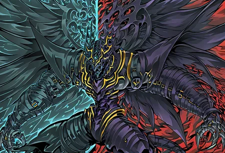 masterpiece,absurdres,rating_safe,anime,jojo's bizzare adventure,detailed linework DUALITY SEGMENTATION MIX OF dexdoru and dorugoramon
