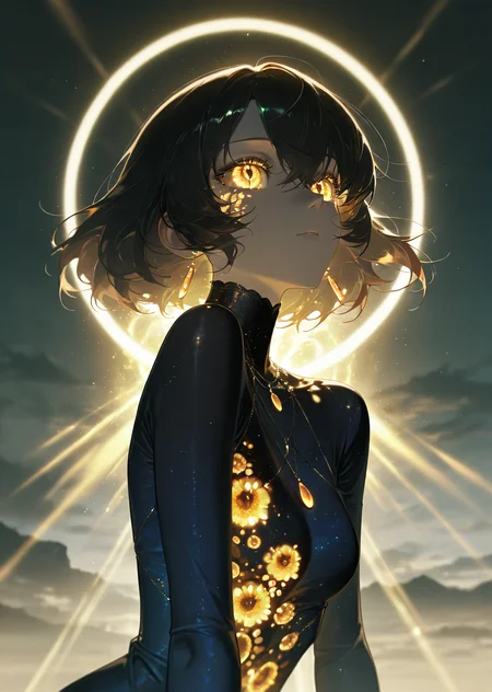 masterpiece, best quality, amazing quality, very aesthetic, absurdres, newest, (scenery, volumetric lighting),
eye_focus,
1girl, solo, anime crystal eyes, sharp faceted irises, gemstone texture, prismatic color shifts, deep reflective surface, intricate ultra-high-quality detailing, soft internal glow, smooth gradient blending, ethereal elegant gaze, subtle sparkles, refined anime fantasy aesthetic, ambient glowing light, dreamlike soft shadows, digital painting with cinematic depth
,masterpiece, best quality, amazing quality, very aesthetic, absurdres, newest, (scenery, volumetric lighting),
, <lora:eye_focus_illus:0.8>,
