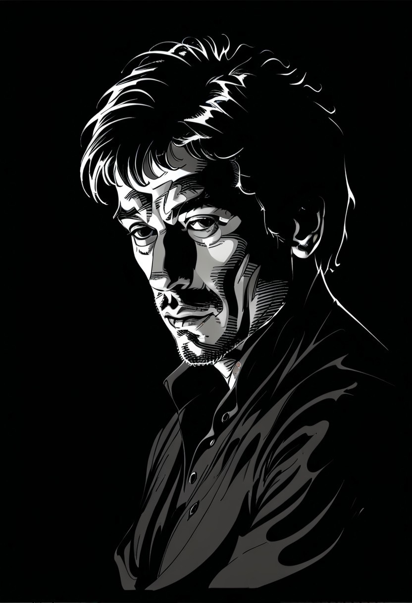 man, portrait of a man, low key, dark
 <lora:LowRa:0.5>