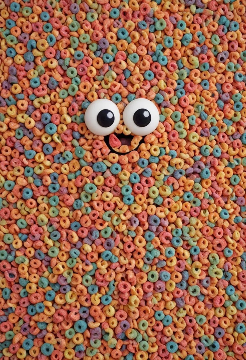 *snoo* made of fruit loops