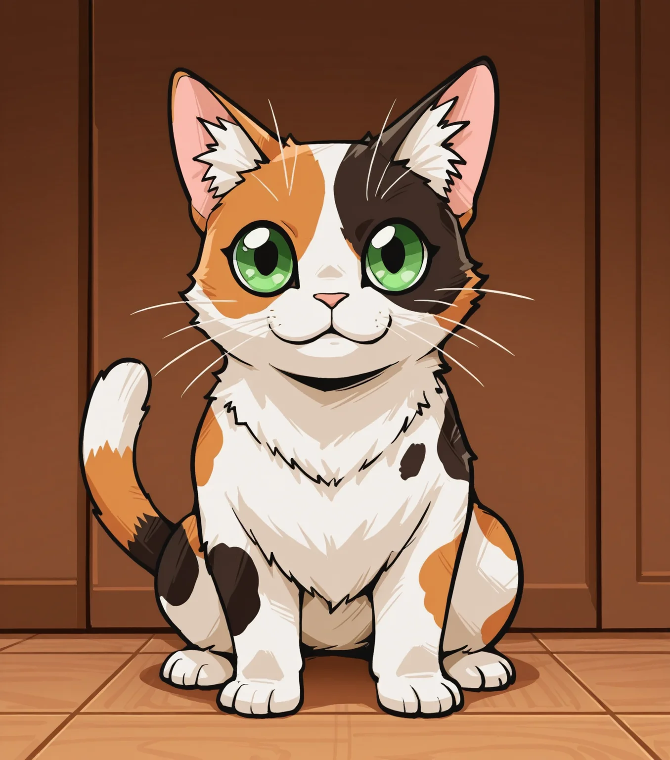 masterpiece, best quality, amazing quality, chubby calico cat, meow, uwu, looking at viewer, no humans, <lora:ToonBeast_Buns:1> t0bb,, masterpiece, best quality, amazing quality
