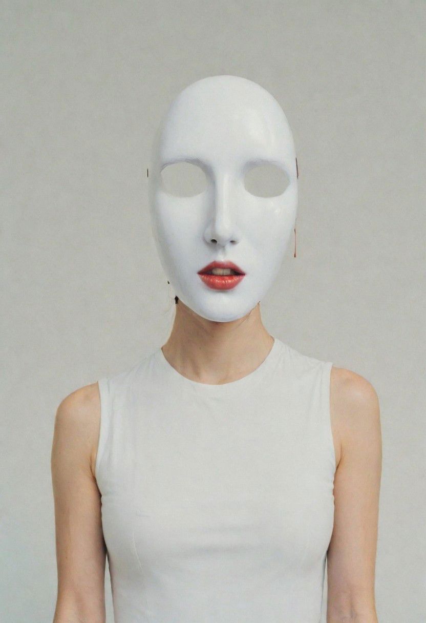 My head is slicing into enigmatic sections, and my primary symptom is that I have no face, but I must see