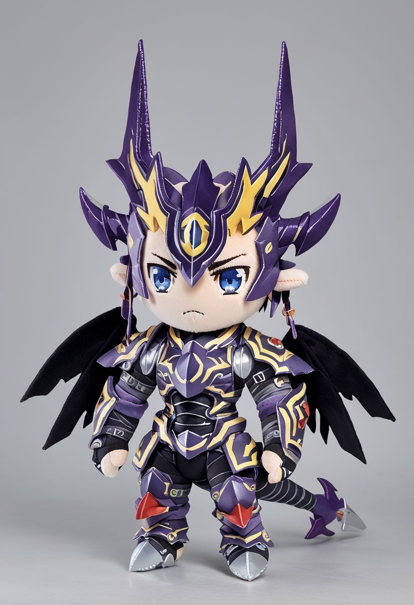 score_9, score_8_up, score_7_up,((plushify, chibi,  character stuffed toy)),dexdoru,wings,horns,tail