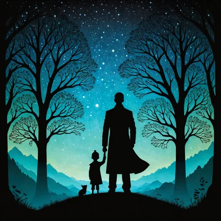 by Aaron Douglas and Andy Kehoe in the style of Yoshiyuki Tomino, silhouette <lora:silhouette:3.00> <lora:more_art:0.20> <lora:RMSDXL_Enhance:0.45> <lora:RMSDXL_Creative:0.35> <lora:RMSDXL_Photo:0.45> <lora:RMSDXL_Darkness_Cinema:0.50> <lora:clothing_slider:1.00> <lora:great_lighting:1.00> <lora:aesthetic:0.85> <lora:looking_at_viewer:0.75> <lora:photorealistic_portrait:0.85> <lora:XDetail_heavy:0.45> <lora:attractive:0.75> <lora:perfect_eyes:0.15> <lora:perfect_hands:0.15> <lora:midjourney:-0.15>