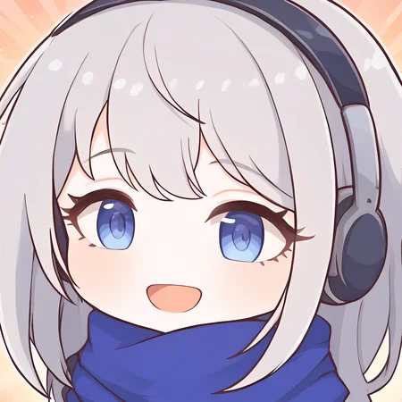1girl,solo,close-up,chibi,,,bkornblume,grey hair,blue eyes,scarf,;d,<lora:pcrQ>,<lora:bkornblume:0.8>, masterpiece, best quality, very aesthetic, absurdres