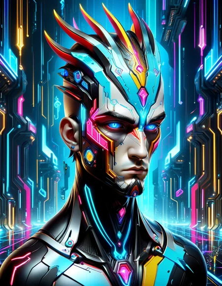 ral-gamingrig, surrealism art designed by Tran Nguyen, Game art, Male Muse, exotic animals, exploration of environmental themes, paint drips, futuristic technology, masculine, orientalism, <lora:ral-gamingrig-sdxl:0.8>, quality, beautiful, extremely rich detail, very, vibrant, fantastic aesthetic, unique, perfect symmetry