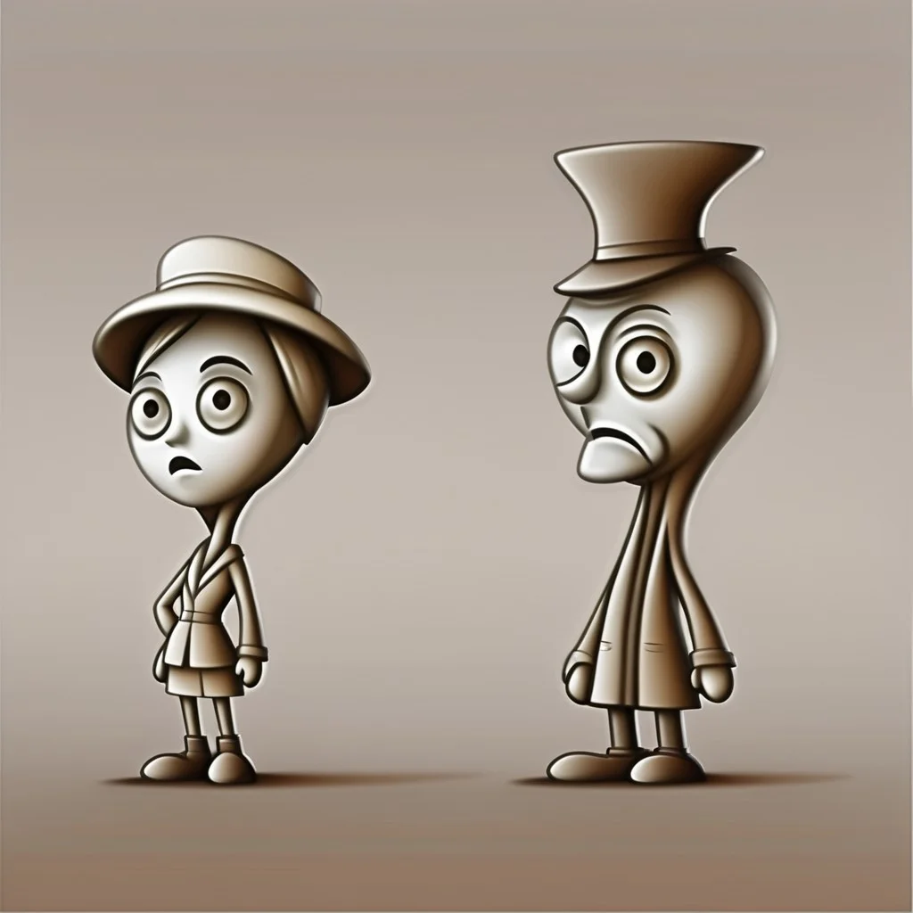 1girl, 1boy, monochrome, in the style of an old sepia photo