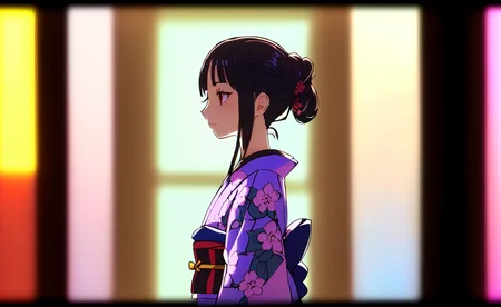 1girl, wanostyle, (masterpiece), (best quality), solo, female focus, extremely detailed, illustration, kimono, traditional clothing, depth of field, sketch, dark intense shadows, sharp focus, soft lighting, colorful, good composition, solo, indoors,  

<lora:wanostyle_2_offset:0.8>