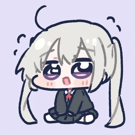 Kasugano Sora,<lora:miratsu_noob:1>,chibi,