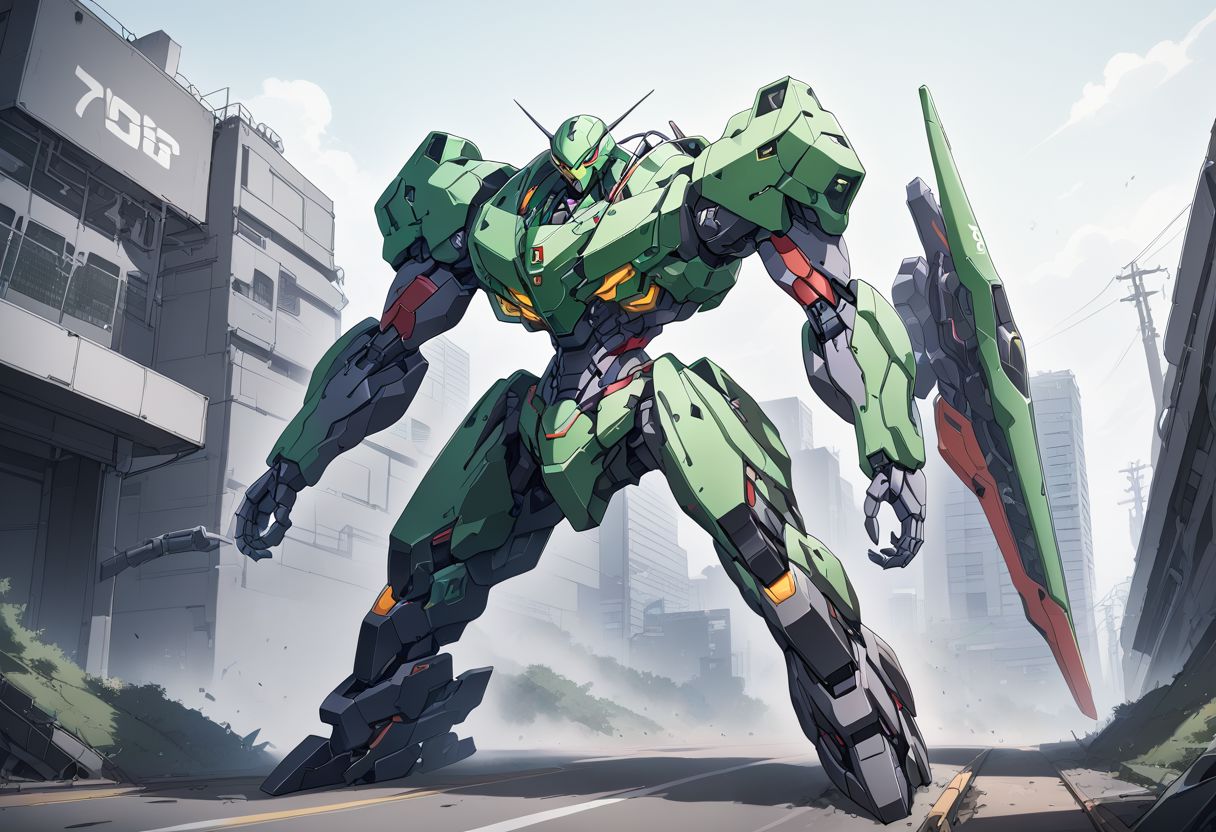 score_9, score_8_up, score_7_up,newest,safe,neon genesis evangelion,no humans,mecha,giant robot,open mouth,outdoors,biomechanical,carbon fiber,cybermutant,arm cannon