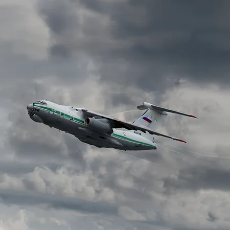 il_76 in clouds <lora:il_76:1>