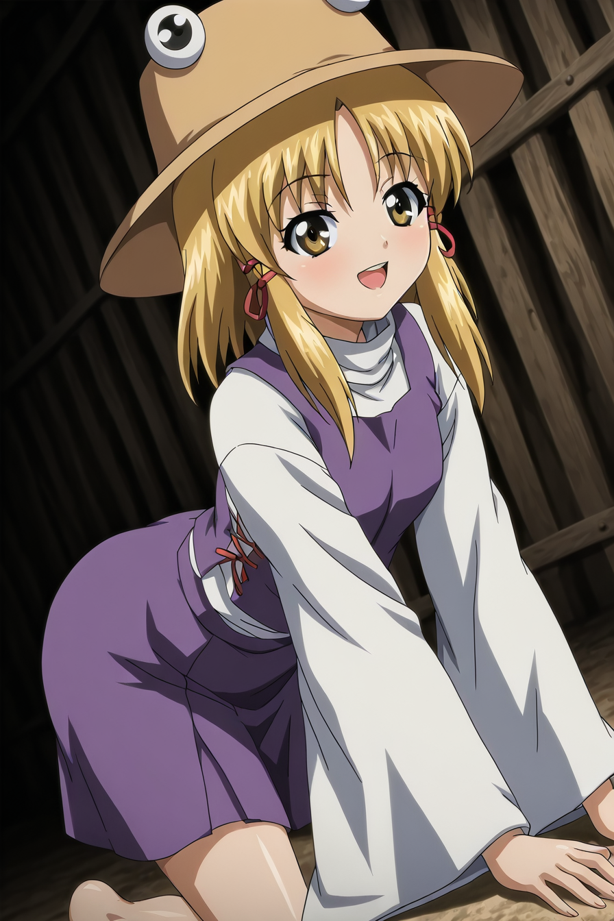 shiny skin, posing,
<lora:kagirohi.il:1>,
kagirohi,
moriya suwako, 
safe, general, 
cute pose,