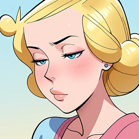 absurdres, 8k, high resolution, masterpiece, best quality, absolutely fantastic art, amazing quality, very aesthetic, 1girl, solo,<lora:alicecomic:.8>, alicecomic, blonde hair