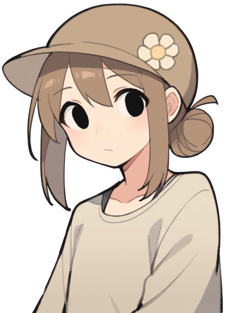 score_9, score_8_up, score_7_up, source_anime, BREAK
1girl, solo,  <lora:TemmieChang-20:1> sketch, brown hair, low bun, black eyes, brown hat,