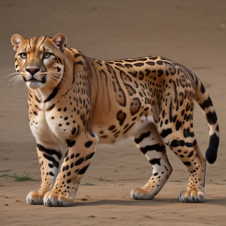 panthera ancestral power animal with characteristics of several modern felines