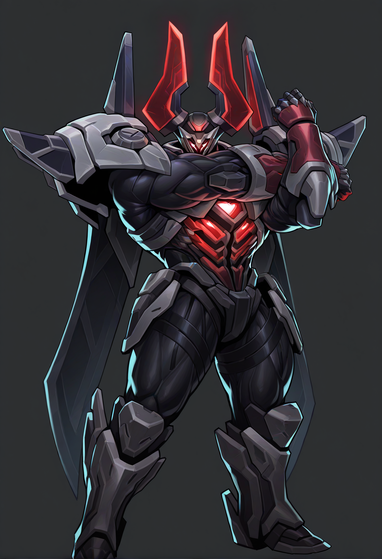bara,muscular male,comic,white background,simple background,
solo,mecha,mecha cape,glowing,
project-mordekaiser,
very awa,masterpiece,best quality,absurdres,newest,perfect quality,detailed background,intricate details,
cross-body stretch,stretching,standing,