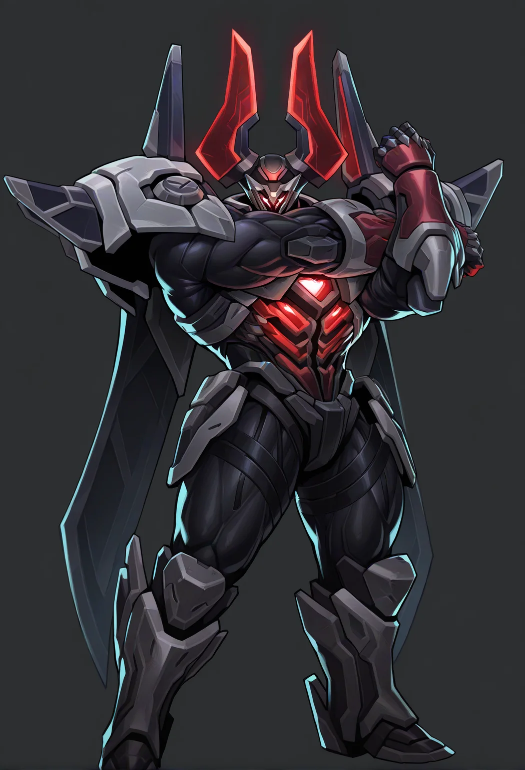 bara,muscular male,comic,white background,simple background,
solo,mecha,mecha cape,glowing,
project-mordekaiser,
very awa,masterpiece,best quality,absurdres,newest,perfect quality,detailed background,intricate details,
cross-body stretch,stretching,standing,