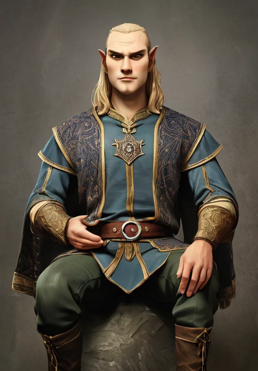 1man, sfw, <lora:Altmer-Male:0.8>, Altmer-Male, 1man, solo, sitting,, (masterpiece, best quality, absurdres, detailed, ultra-detailed:1.3), charming, (trending on CGSociety, trending on pixiv, contest winner:1.3)