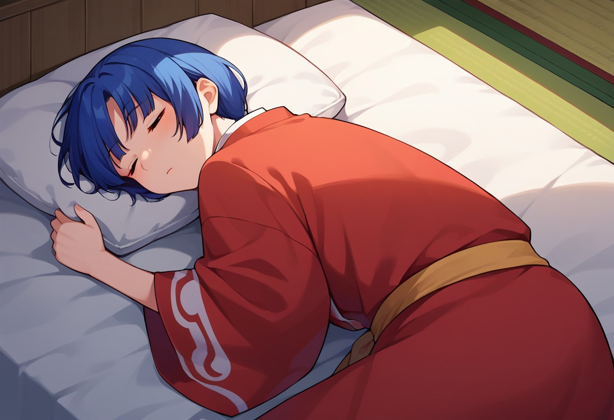 score_9, score_8, score_7, source_anime, ainu, sleeping