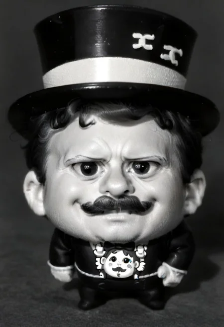 ((((((black and white,chibi)))))),((small man with mustache, top hat, kenbis, chibi, chibi, male only, male, male chibi, monocle, art deco, thick mustache, comically large mustache, handlebar mustache, tiny, multiple men, shrunk, microxl, some little guys, high angle, from above)), bwMovies, realistic, photo, vintage photo, ((very small man, small man, a small man, a man who is small, a small man)), an unapologetically small human male, black and white, smiling, very happy, euphoric, ecstatic, wonderful small men, large smile, huge smile