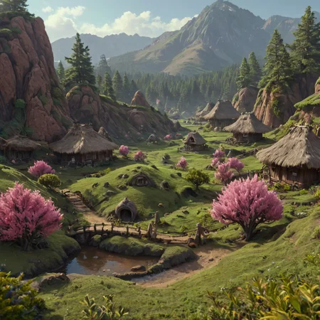 *snoo* *village* novuschroma46 style alienlandscapeslora maidrauh_2