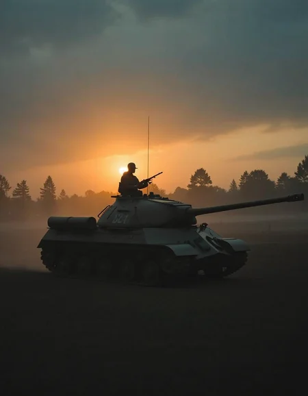 <lora:is3:0.9>is3,sketch of tank, masterpiece, best quality,, harsh atmosphere of the battlefield (1.4),, exquisite weapons (1.0), atmospheric lighting (1.1), cinematic composition (1.2), historical accuracy (1.4), 1950s,no humans,