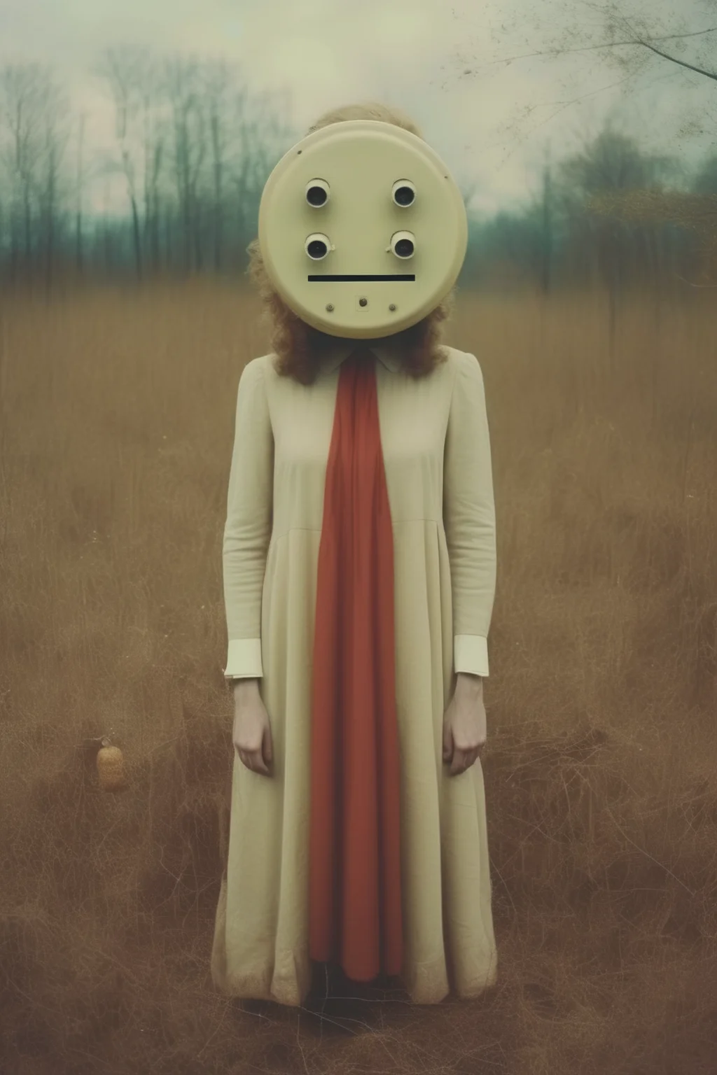 <lora:Christopher Ryan McKenney Style:1>Christopher Ryan McKenney Style - Surreal awward winning photography shot on Diana F+ and Hasselblad in the style of KAMILLA HANAPOVA