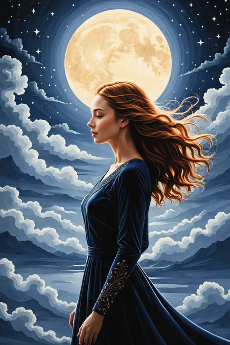 by Hisui Sugiura and Yelena Zhavoronkova in the style of Bess Hamiti, linquivera <lora:linquivera:1.00>