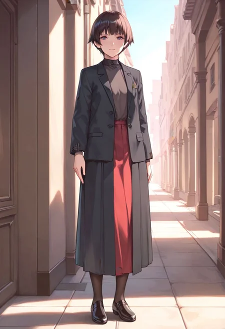 <lora:sdxl_lightning_8step_lora:1> <lora:Fixhands_anime_bdsqlsz_V1:1>score_9, score_8_up, score_7_up, best quality, uncensored, source_anime, intricate details, high quality, perfect anatomy BREAK
1girl, solo, full body, 
 <lora:gis-esakipurin_XL(pony)tagnoedit:1>