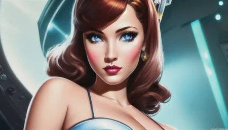 solo, mtompunk style, Lilith, beautiful face, detailed face, detailed eyes, high quality