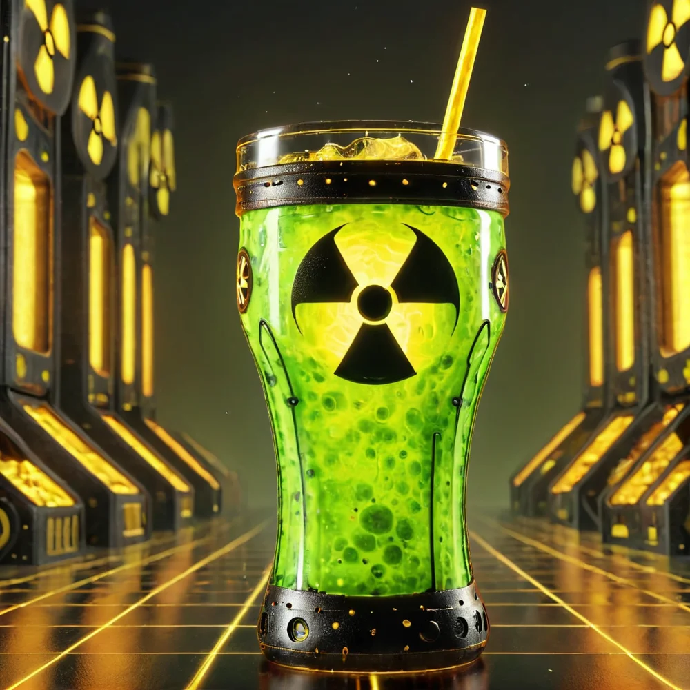 <lora:nuclearhazard_Xl:0.8>,nuclearhazard,
drink,glass