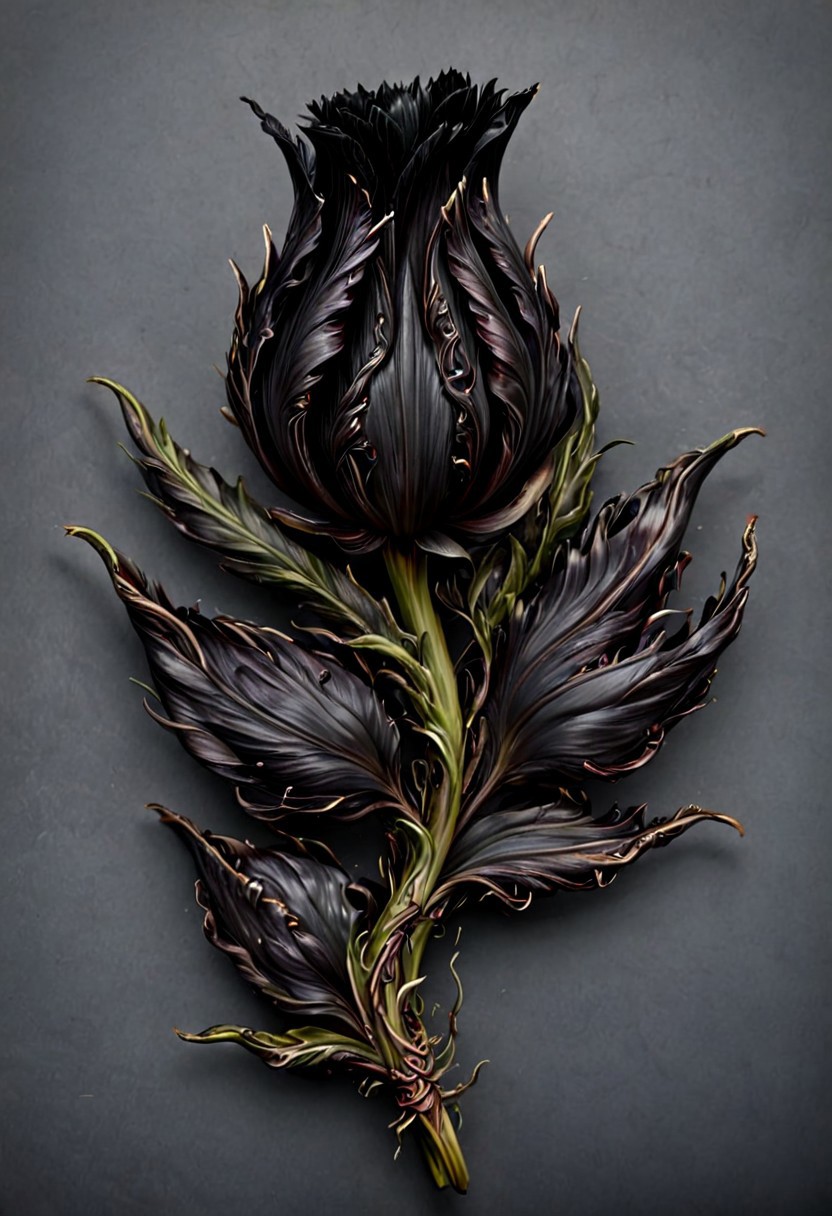cg_darkscifi black tulip mm style flower ingrid-elias-style