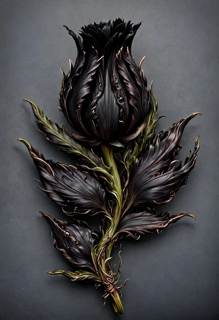 cg_darkscifi black tulip mm style flower ingrid-elias-style