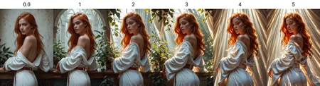 score_9, score_8_up, score_8. score_9, score_8_up, 1girl,
Facing viewer, sexy, butt, ginger hair, red tones, eyes open, white Robe, loose Sleeve with white Belt, delicately against skin,
<lora:Pony Realism Slider:3>