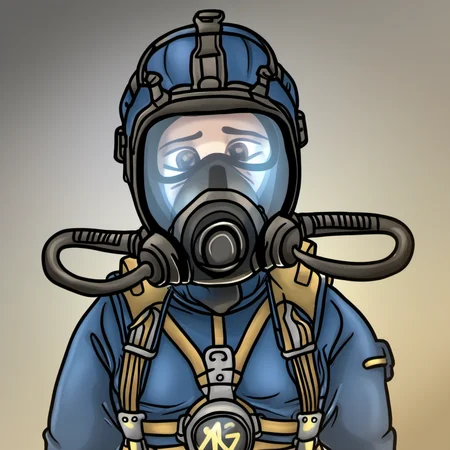 HVG, gas mask