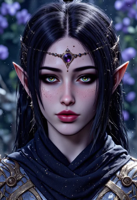 ShadowDJ, mythp0rt, weibo, drawing, violet, blue, black,
Jedwtrexp, watercolor, Portrait with Galaxy Hair, her hair transforming into a vibrant starry galaxy with constellations and nebulae, <lora:WatercolorExposure-000007:1>
chromatic aberration, detail, high contrast, cinematic view, volumetric lighting, perspective, gritty_texture, dynamic_pose, glowing_effects, electric_aesthetic, magical_fantasy,mystical,ethereal_glow,fantasy_art,cinematic,intense_detail,photorealistic,(sharp focus:1.3), DB4RZ, DB4RZ style
painting
A close-up of a ShadowDJ face, with piercing green eyes and jet-black hair, looking directly at the viewer with an enigmatic smile. The background is a blurred, dreamlike landscape of misty mountains and twisted trees.