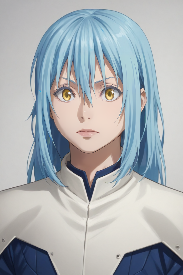 score_9, score_8_up, score_7_up, score_6_up, score_5_up, score_4_up, BREAK source_anime, (photorealistic:0.6), , , , 1other, androgynous, solo, <lora:rimuru_tempest_pony:0.9>, rimuru_tempest, blue hair, yellow eyes, long hair, bangs, hair between eyes, , superhero fiction, , <lora:sdxl_lightning_8step_lora:1>