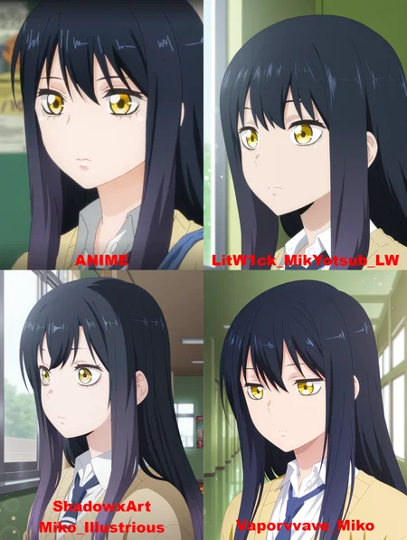 <lora:Miko_Illustrious:1>
<lora:Miko:0.8>
<lora:MikYotsub_LW:0.8>