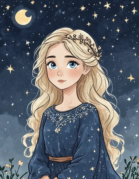 novuschroma57 style cartoon Starry Night <lora:sdxl_lightning_8step_lora:1> <lora:novuschroma57 style_detail:1>