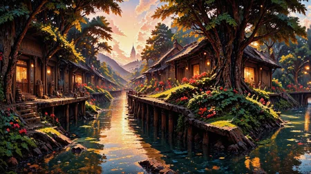 (canal), beautiful (Hong Konger) fantasy photo landscape, sunset, woman, intricate, very detailed, sharp, colorful, <lora:Hand v2:1> <lora:Anti-Blur:1> <lora:Insane Detail Slider:0.5> <lora:Flux.1_Turbo_Detailer:0.6> <lora:flux-photo-transparent_Alpha_1.0:0.8> <lora:flux.1_lora_flyway_Epic-detail_v2:0.6> <lora:Painterly01b_CE_FLUX_AIT:0.8> pntrlyCE_style, <lora:VividlySurreal:0.8> <lora:FluxMythP0rtr4itStyle:0.8> mythp0rt, <lora:flux_train_replicate:1> <lora:FluxDFaeTasticDetails:0.8>