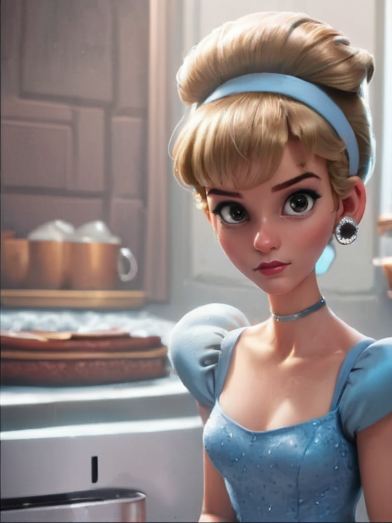 cinderella in kitchen
score_9, score_8_up, score_8, volumetric lighting,  <lora:princess_pony_v1:1> <lora:add-detail-xl:0.7>