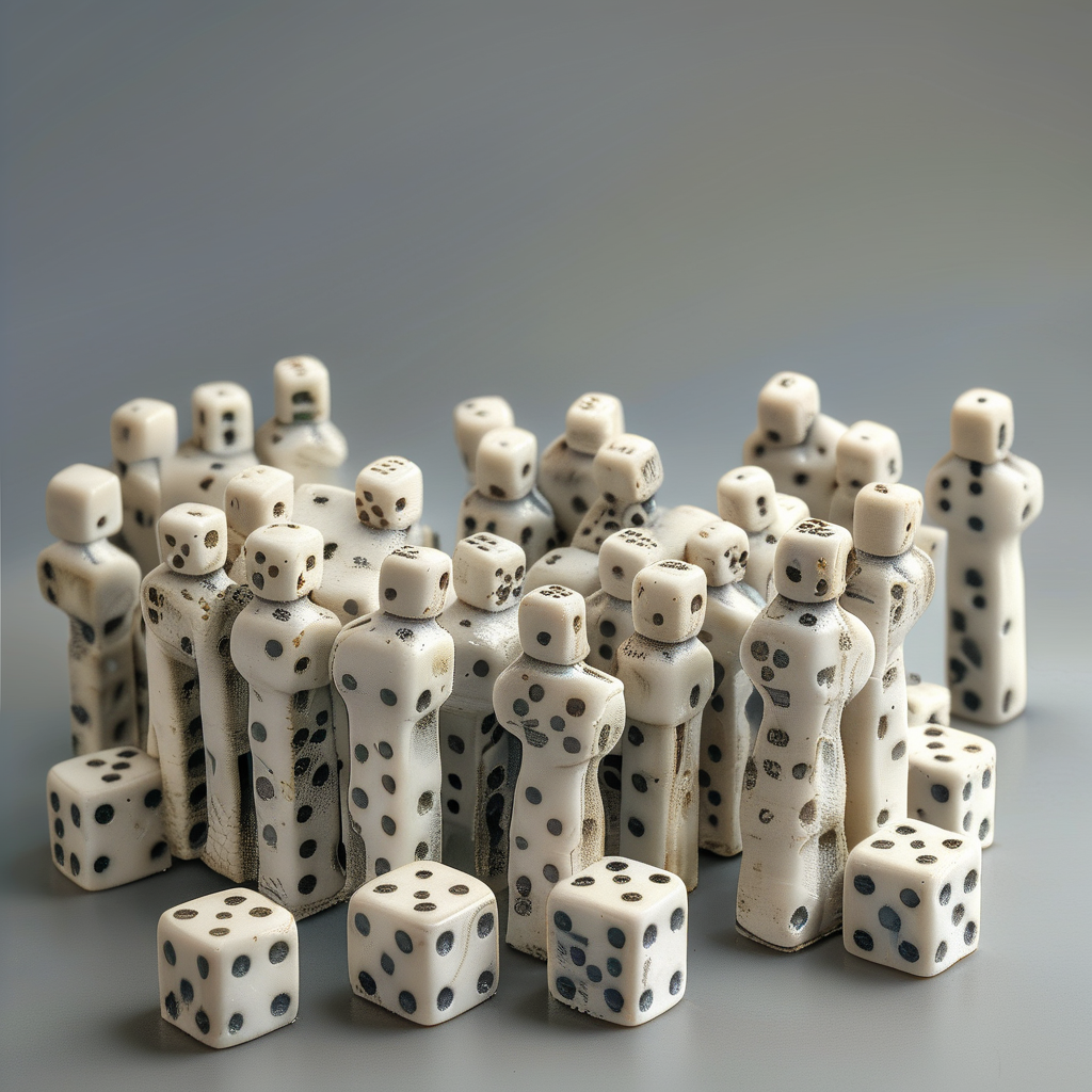 dice group of people<lora:dice:1>