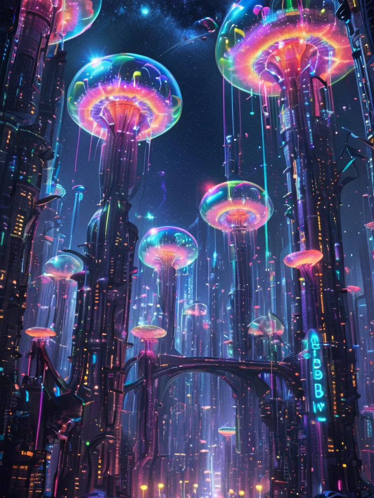 masterpiece,high resolution,
futuristic-city,city,bubble design,night,neon,
, <lora:futuristic_city-xl:0.8>