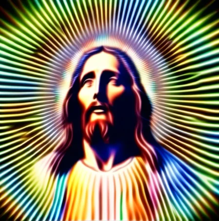 vibracol jesus colorfull <lora:vibracol:1>
